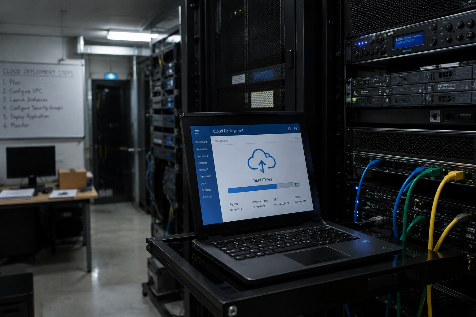 Cloud server deployment and infrastructure security
