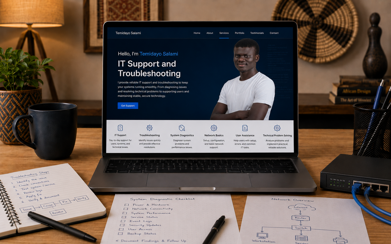 Network troubleshooting and traffic analysis