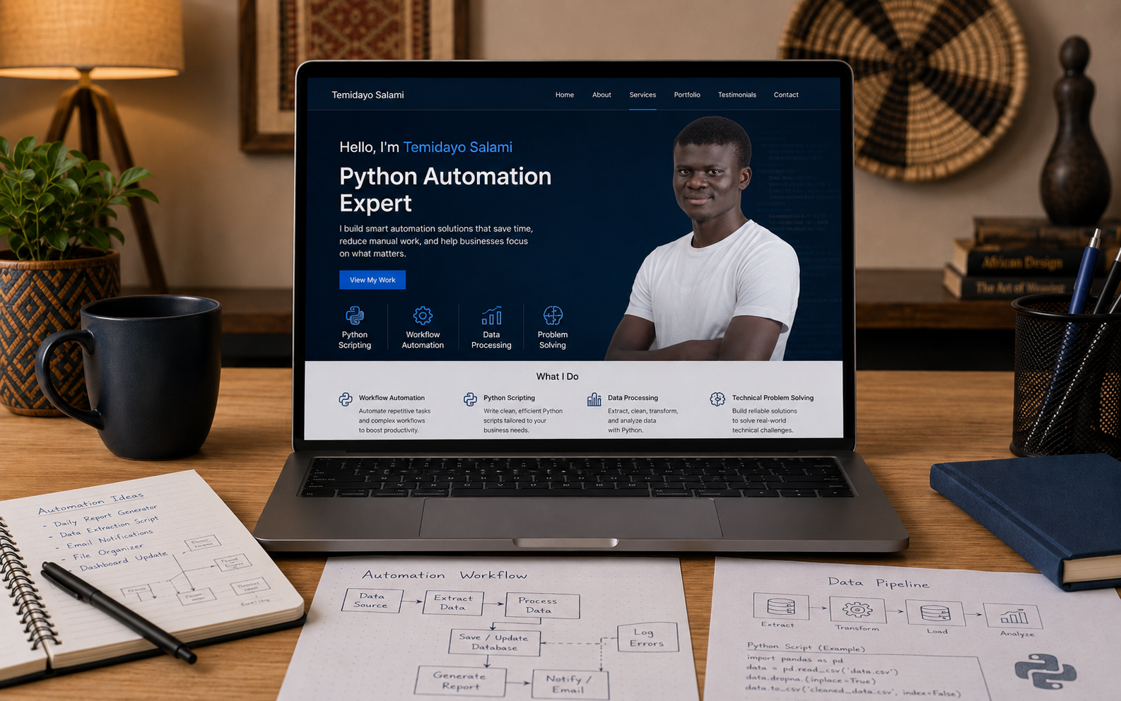 Python automation and AI-assisted development